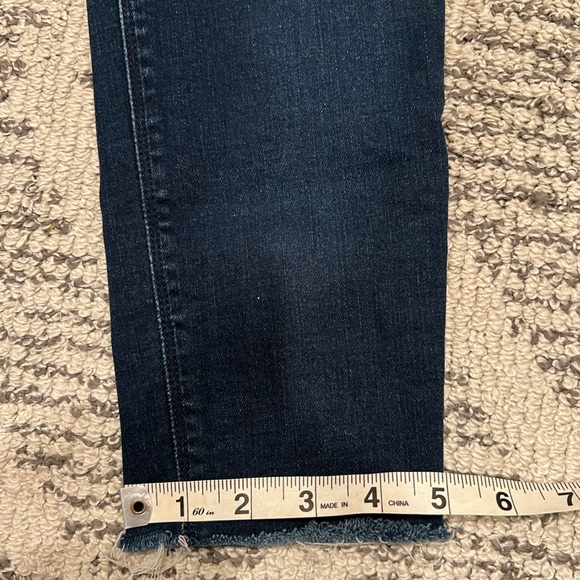 Hudson Nico mid rise supper skinny raw hem ankle jeans - Picture 7 of 15